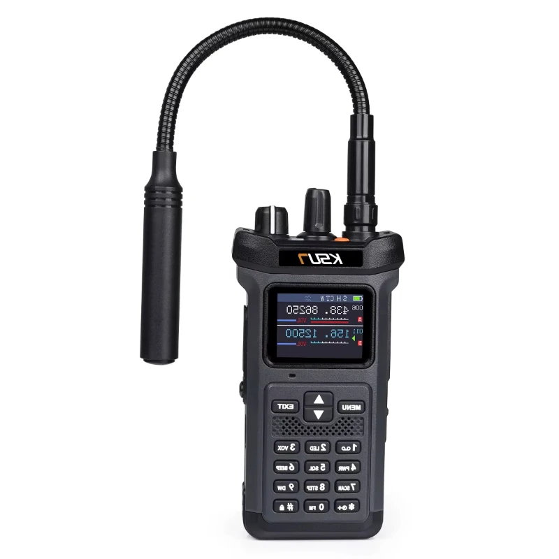 B-M KSUN UV119D VHF UHF Dual Band Ham วิทยุไฟฉาย Reverse Charge Intercom Walkie Tokie 20 วัตต์ Walkie Talkie กลางแจ้ง