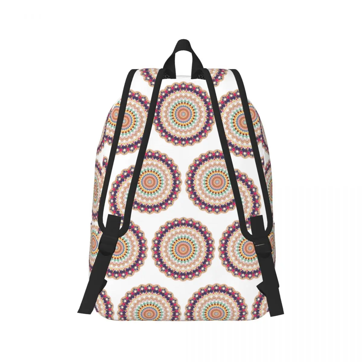 Mandala Art Backpack Daypack Large Capacity Children BookBag School Bag Shoulder Bags for Men Women