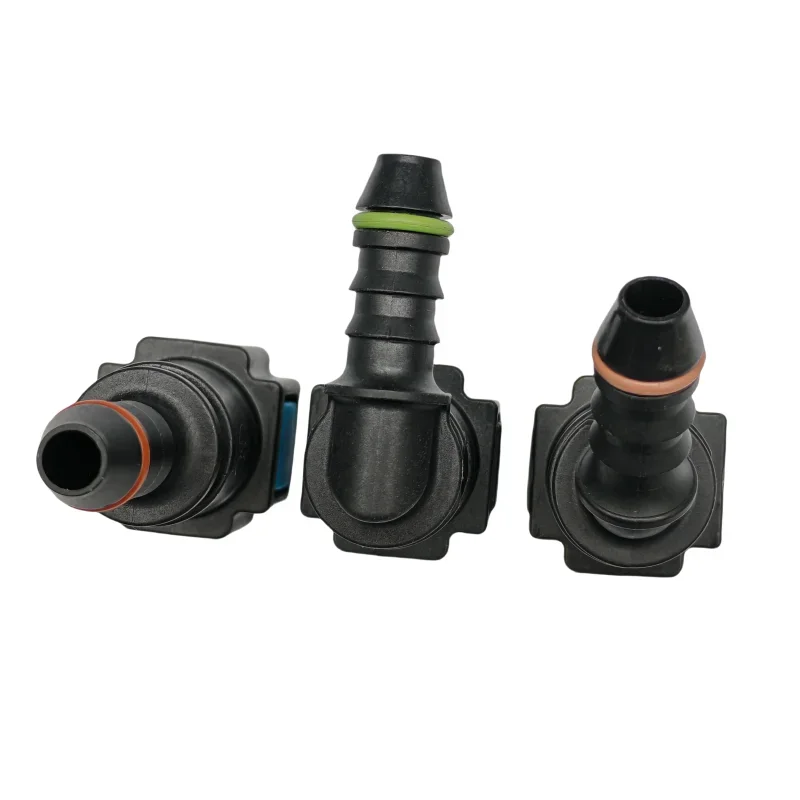 Original 7,89 mm ID6 Auto-Kraftstoffleitung Schnellkupplung 180 Grad 5/16 Zoll weibliche Kraftstoffrohrverbindung Schnellkupplung 2 Stück pro Set – Detail 5