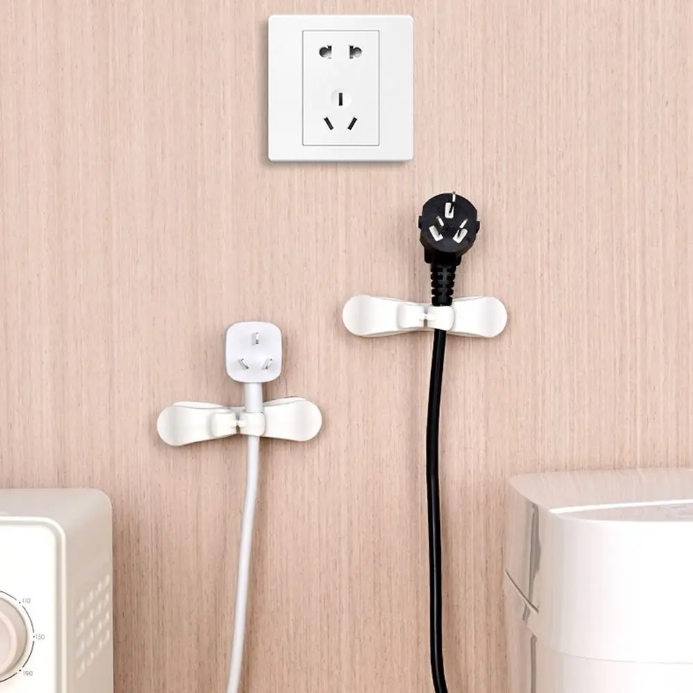 Upgraded Appliances Cord Organizer Wire Fixer Self-Adhesive Power Cord Organizer Multifunction Punch-free Kitchen Winder