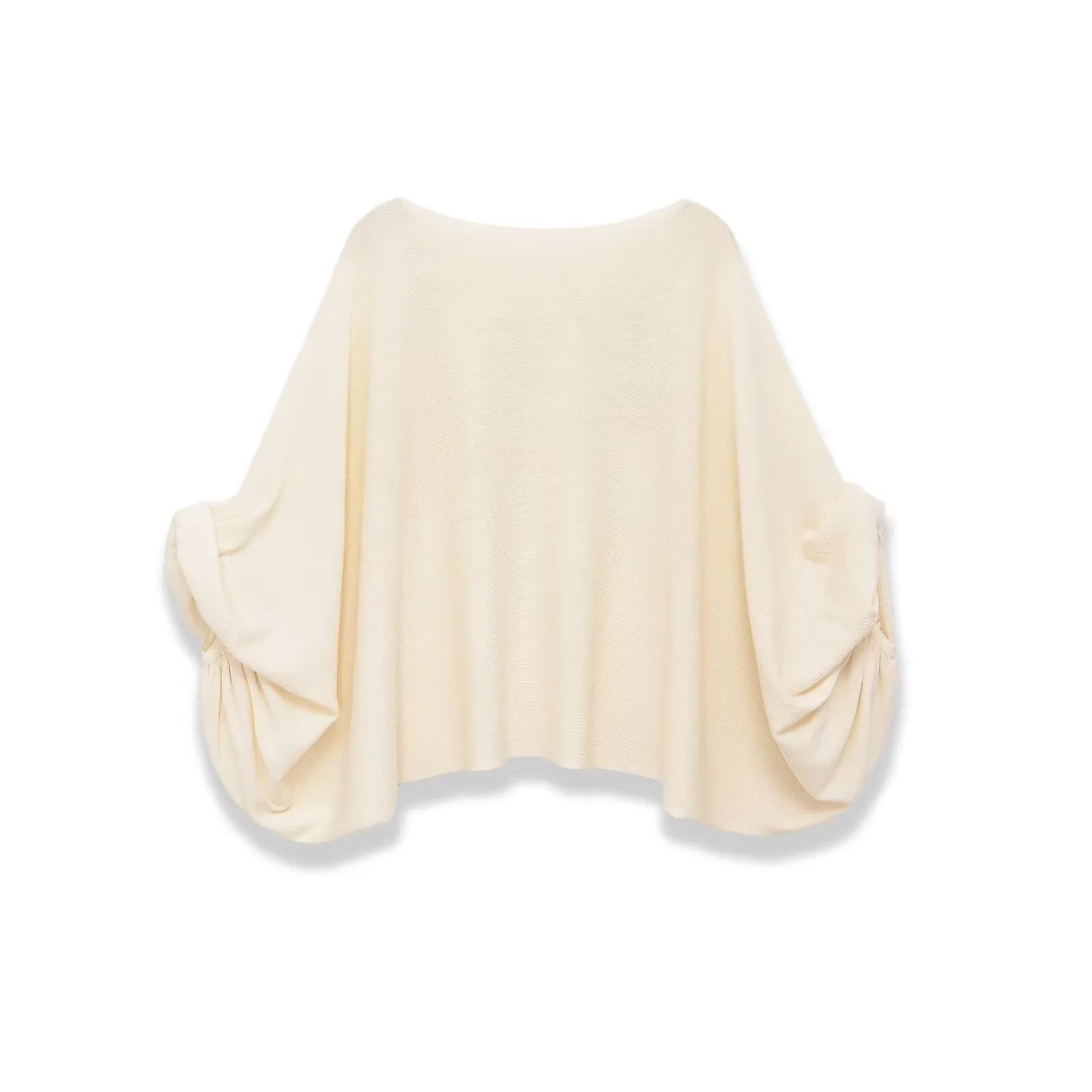 Withered 2026 European And American Fashion Loose Long Sleeve One Piece Knitted Top For Women's Clothes Shirts Tops