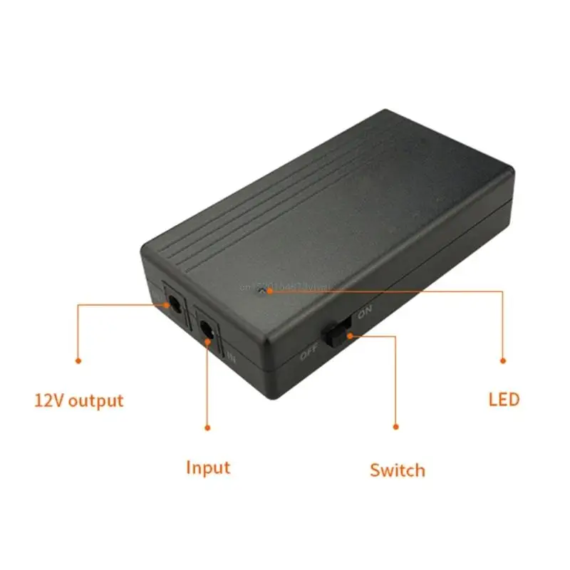 

UPS Uninterrupted Power Supply 12V 2A 22200mAh Backup Power for Router Security Camera and More