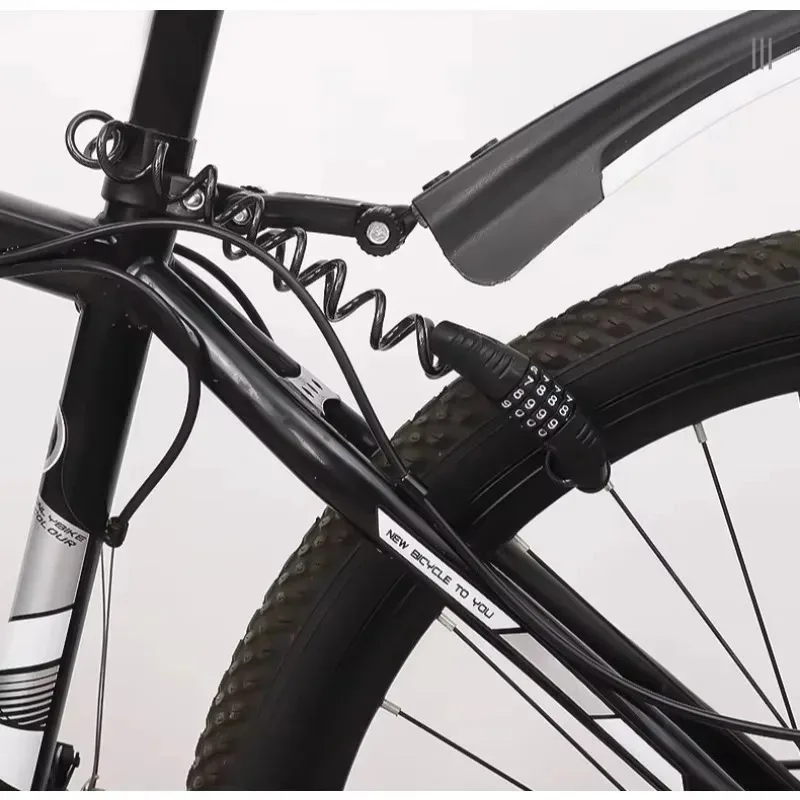 

1 шт., электрический велосипед, мини-проводной замок, велосипед и мотоцикл, горный велосипед, пароль, шлем, портативный стальной провод и цепной кожух