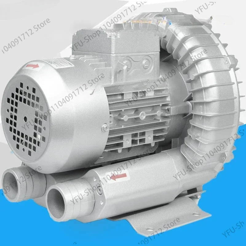 2.2kw Big 220v/380v 50hz Ring Blower 220V Air Pump CNC Router Vacuum Pump Vortex Pump