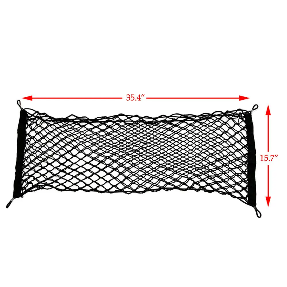 Podofo Car Trunk Net Pocket Car Fixed Bag Luggage Net Storage Bag Storage Net SUV Double Vertical Net