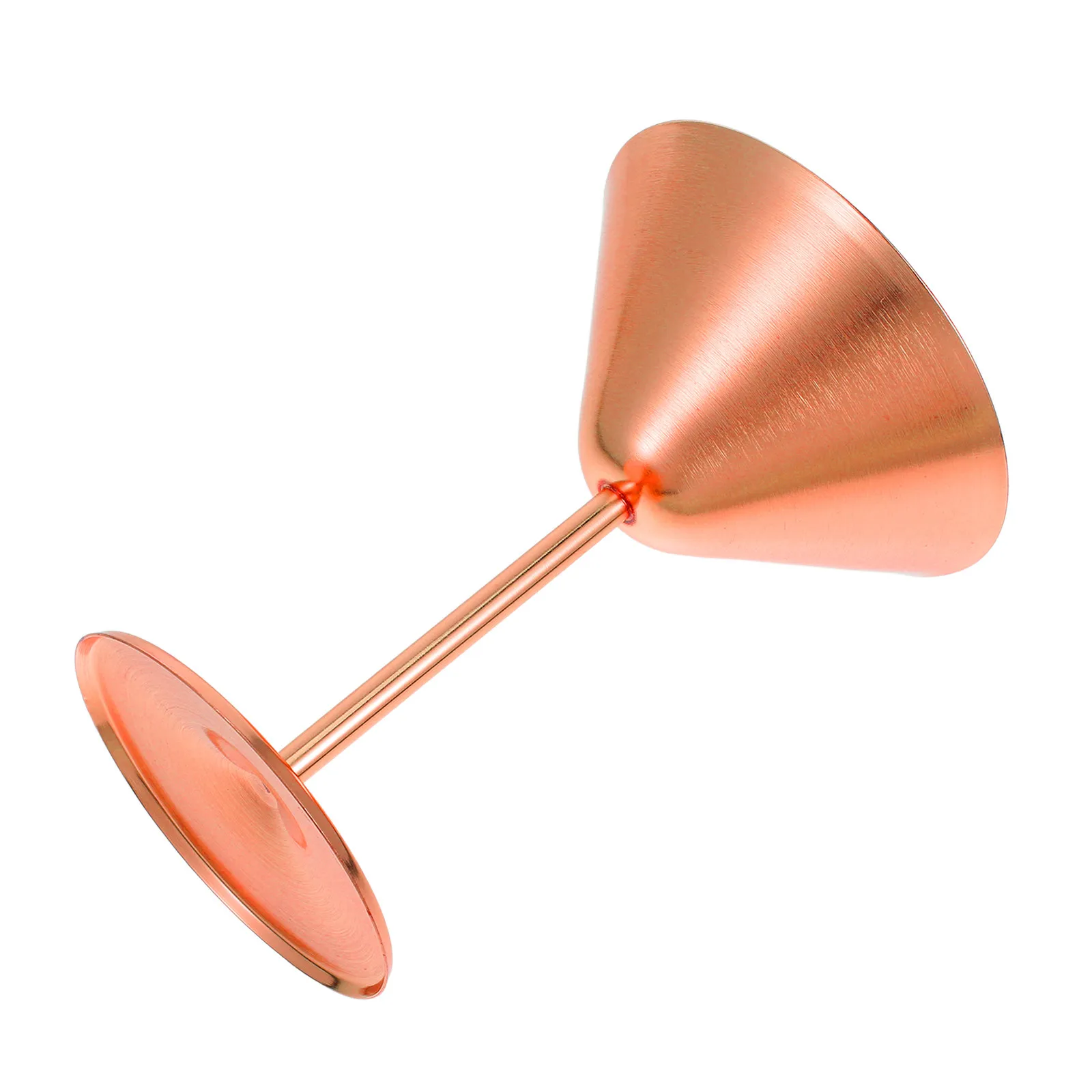 

Stainless Steel Martini Cup Unique Design Smooth Finish Cocktail Goblet For Red Wine Party Barware Unbreakable