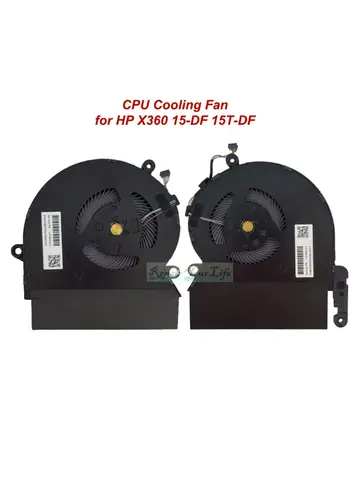 Laptop Cooling Fan for HP Spectre x360 15T-DF 15T-DF000 15-DF Notebook PC CPU GPU Fans Radiator Cooler L38109-001 L38108-001 New