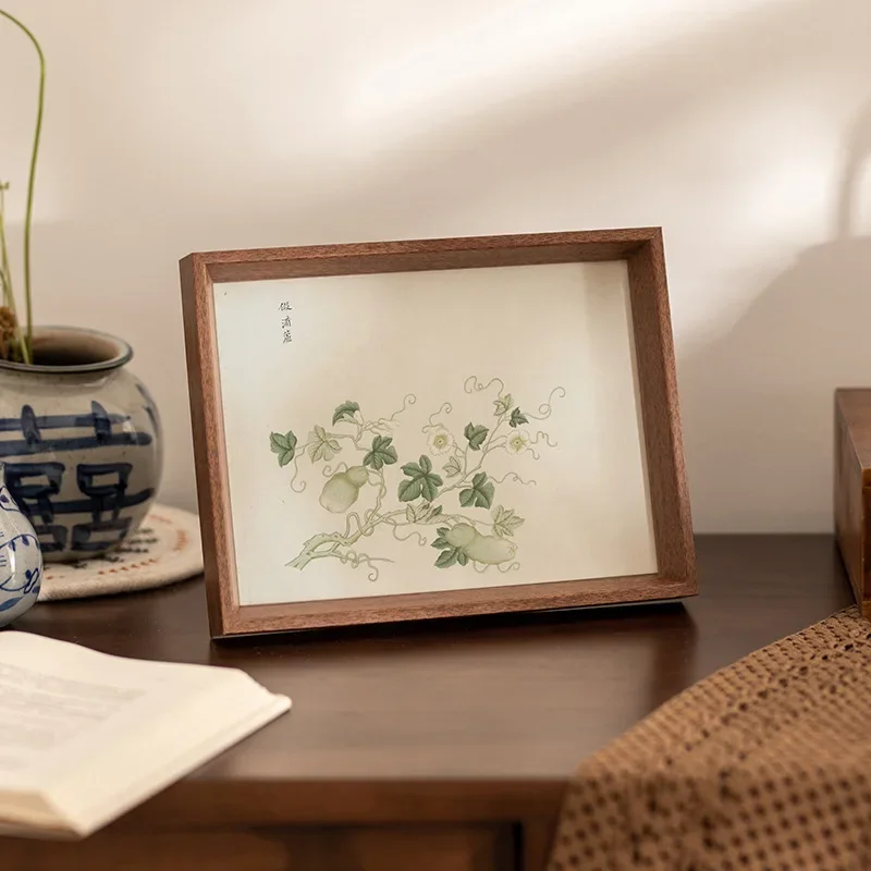 Picture Frame Wall Mount Desktop Display High-Quality Photo Frame for Art and Decor Versatile Podium Stand Home Decor