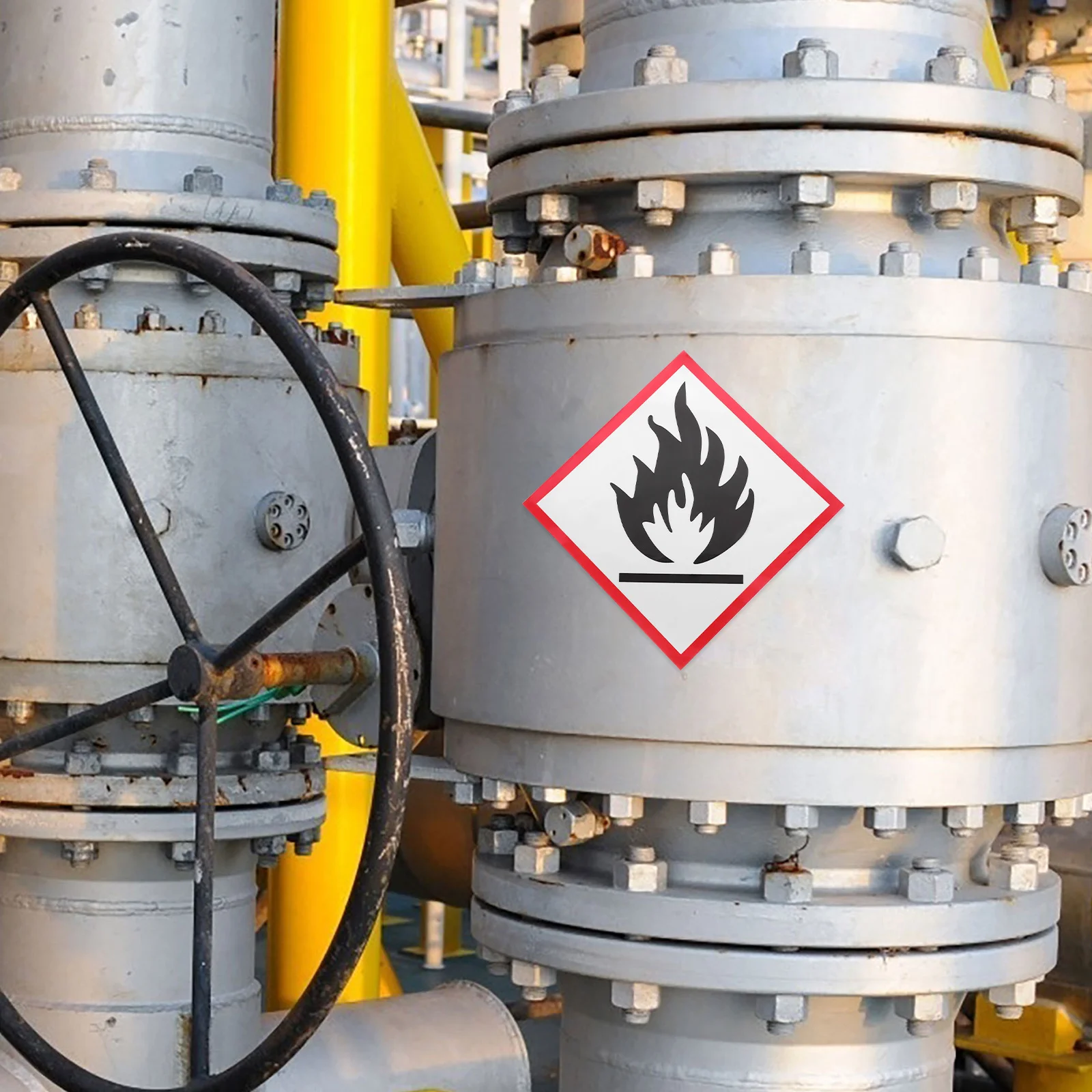 反射サインステッカー 防水安全警告デカール 屋内屋外用 高視認性危険防止