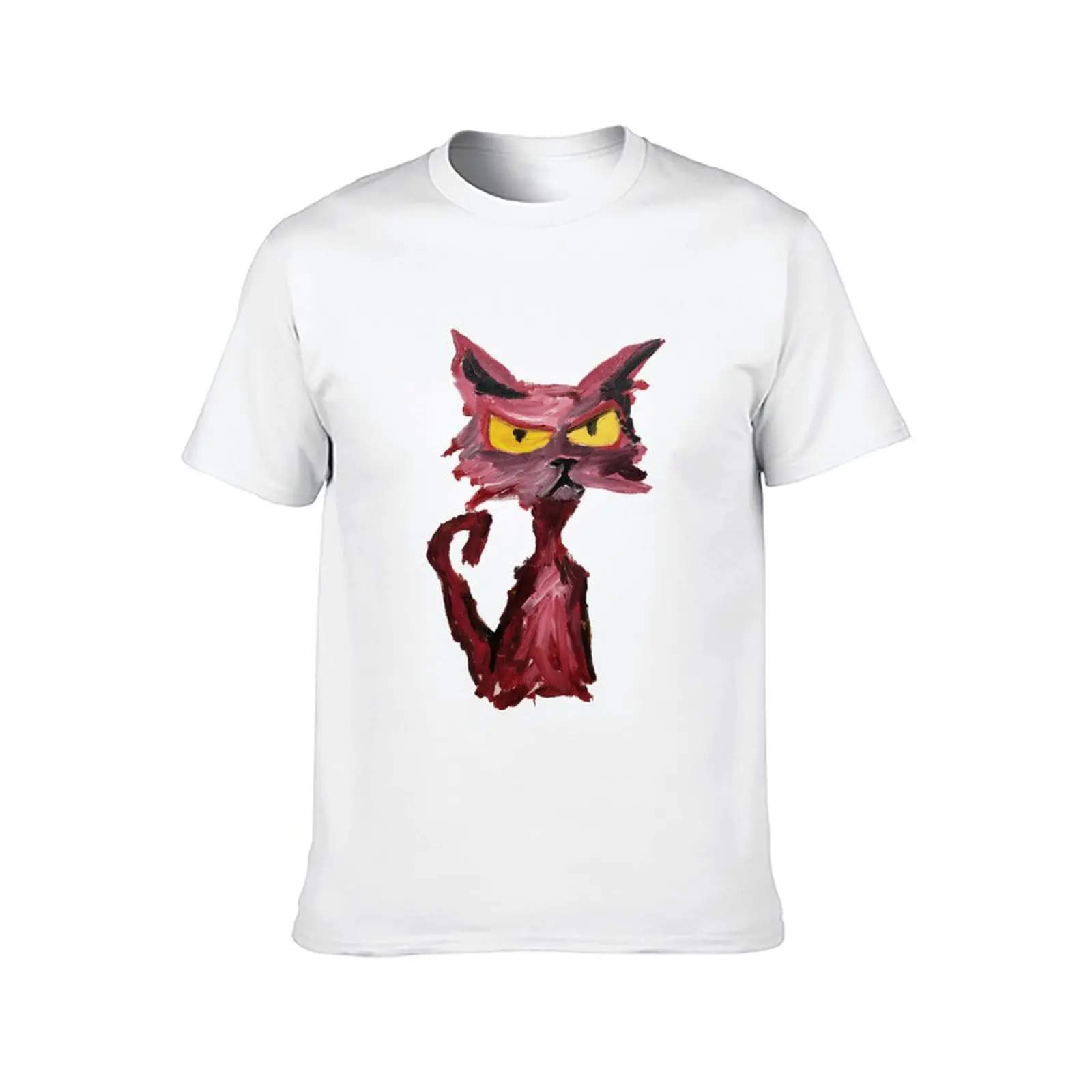 red grumpy cat T-Shirt cute tops heavyweights croswit shirt man valentines boutique clothes clothes for men