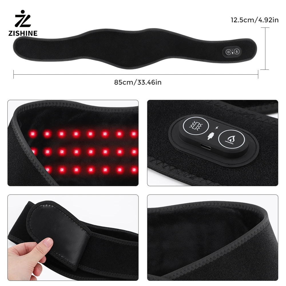 Masajeador Shiatsu de cuello y hombros, masajeador de espalda calentado en forma de U, almohada de masaje eléctrica de amasado profundo para cuello, cintura, pierna y cuerpo