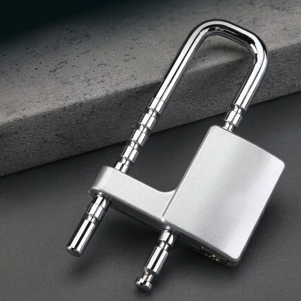 Keyless Mechanical Password Lock For Cupboard Handle U Type Security Hardware Padlock Silver Black Durable Alloy Lock