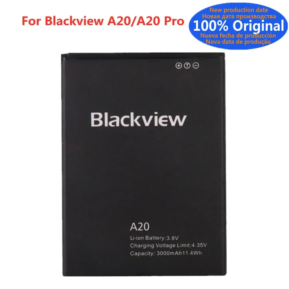 

New 100% Original Backup Battery 3000mAh For Blackview A20 Pro A20Pro Smart Mobile Phone Bateria Battery + Tracking Number