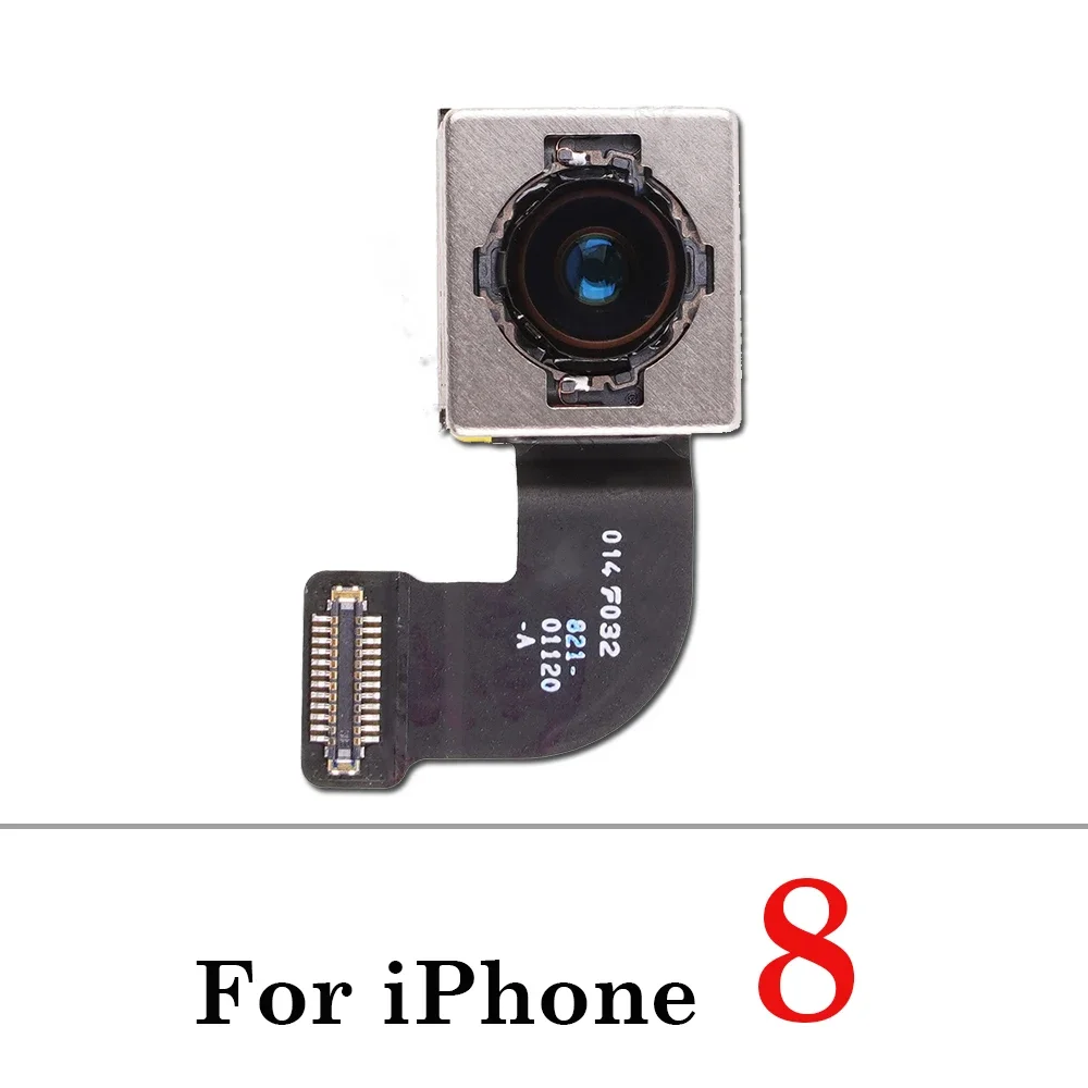 1Pcs Tested Well Back Rear Camera With Flash Module Sensor Flex Cable For iPhone 5 5S 5C SE 6 6s 7 8 PLUS Back Camera