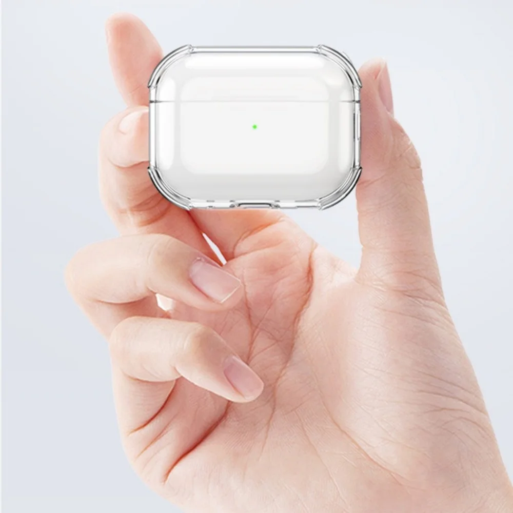 Für AirPods 5/4/Pro 3 Transparente Kopfhörerhülle mit Reinigungsstift Schutzhülle Zubehör für AirPods 5 (2026)/für AirPods 4 – Detail 6