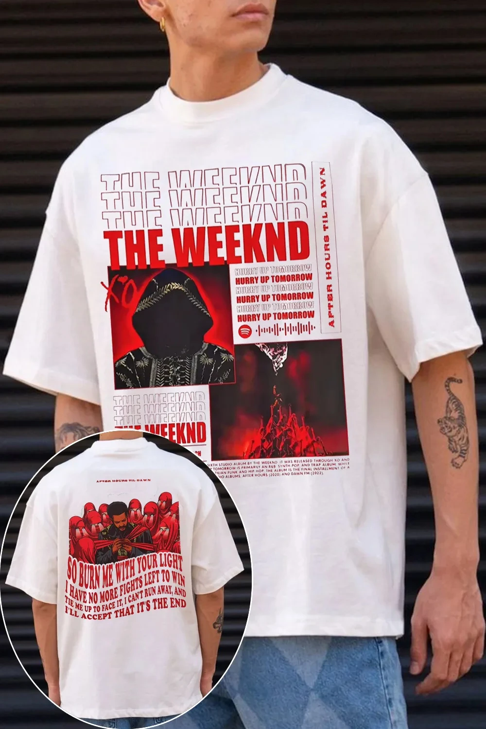 Retro 2026 The Weeknd Graphic TShirt Mens Womens Cotton Tee Summer Casual Short Sleeve Round Neck Clothing Unisex Tops