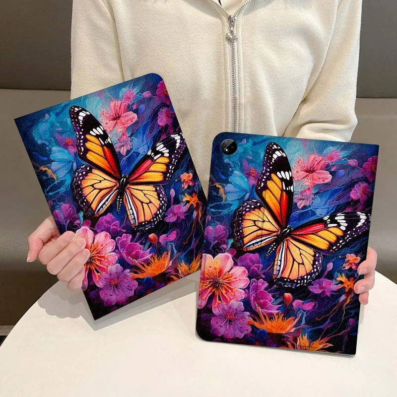 

Beautiful Butterfly Design Tablet Case For Vivo IQOO Pad Air Pad3 IQOO Pad5 Pad2 Pad3 SE Pro 11.5 12.1 12.3 13 Inch