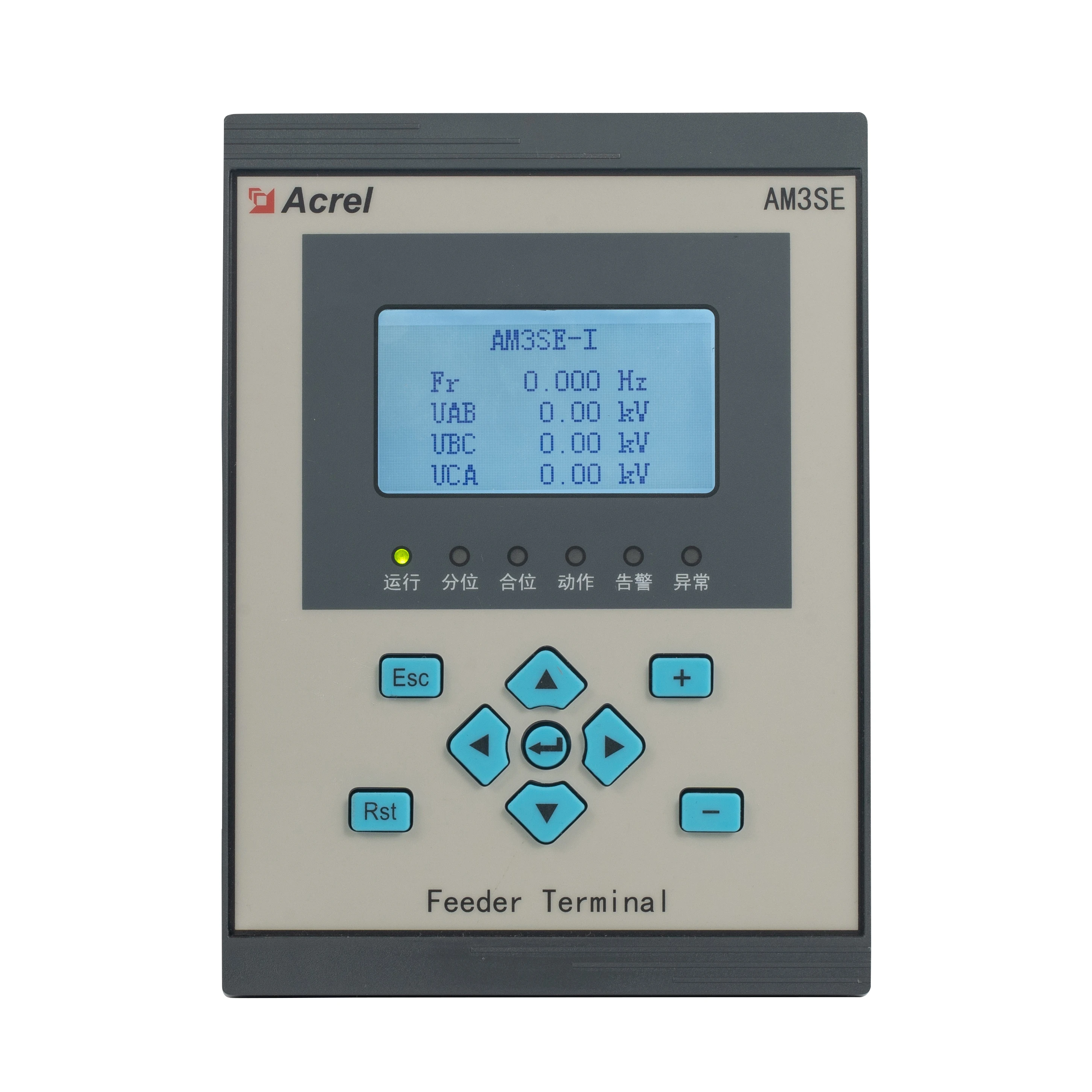 Acrel AM3SE Series Middle Voltage Overcurrent Capacitor Feeder Transformer/Motor Differential Protection Relay