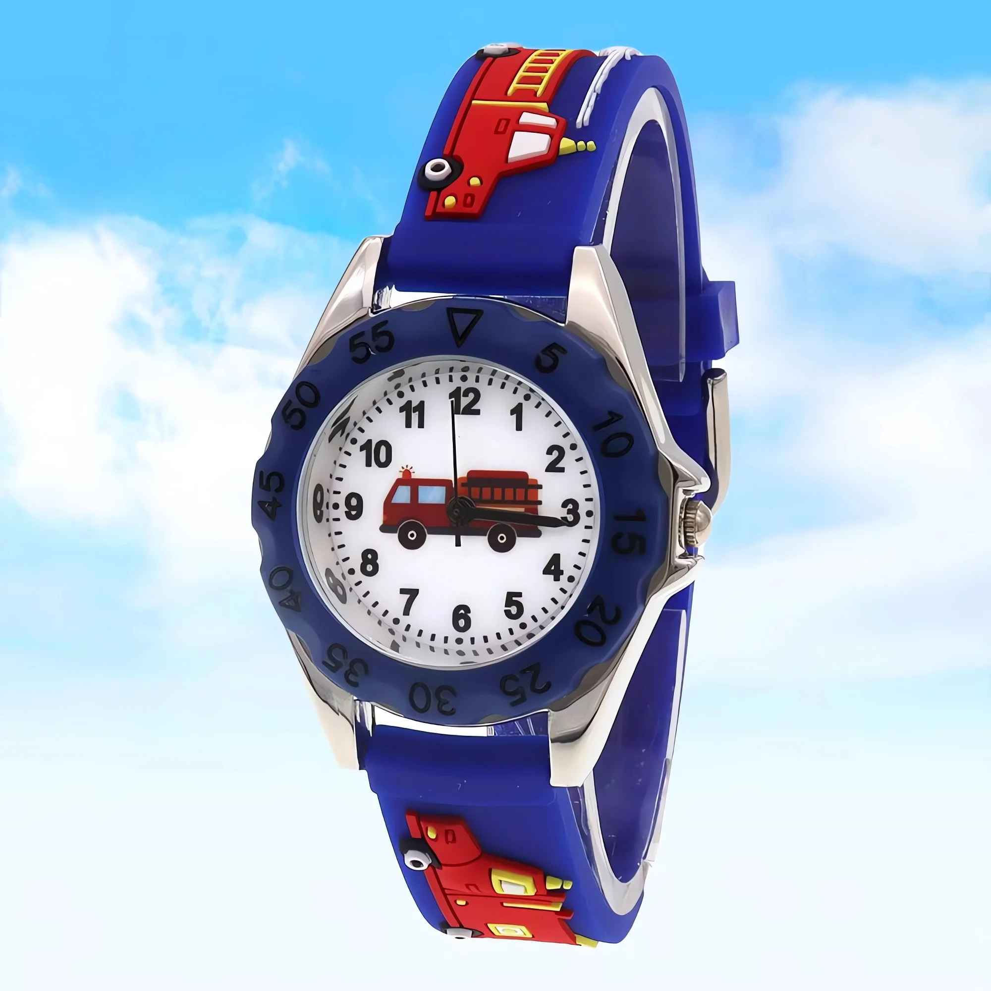 Students Quartz Wristwatch Casual Digital Boys Watch Children Watch Birthday Gift
