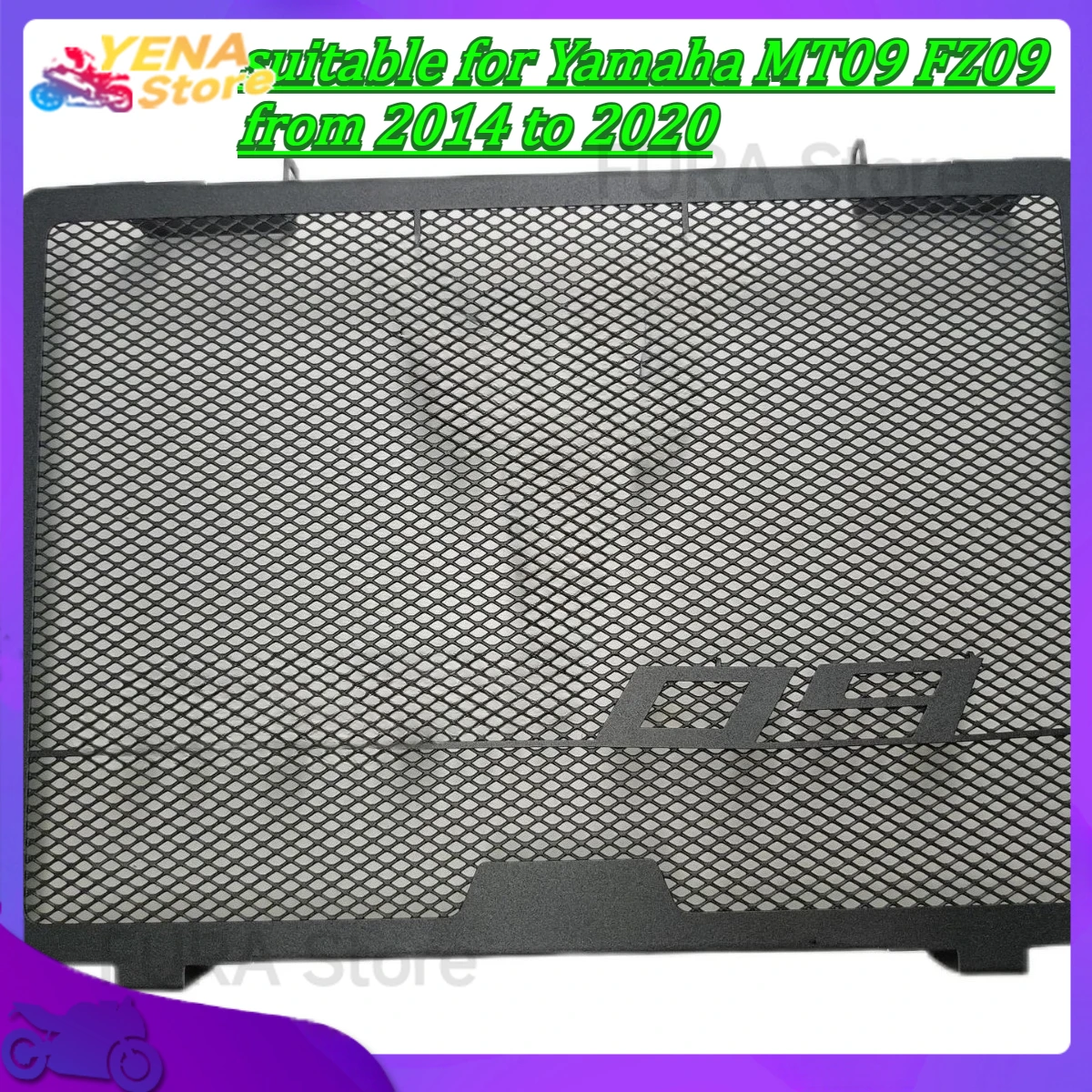 

Motorcycle radiator guard grille cover protector accessory suitable for Yamaha MT09 FZ09 from 2014 to 2020