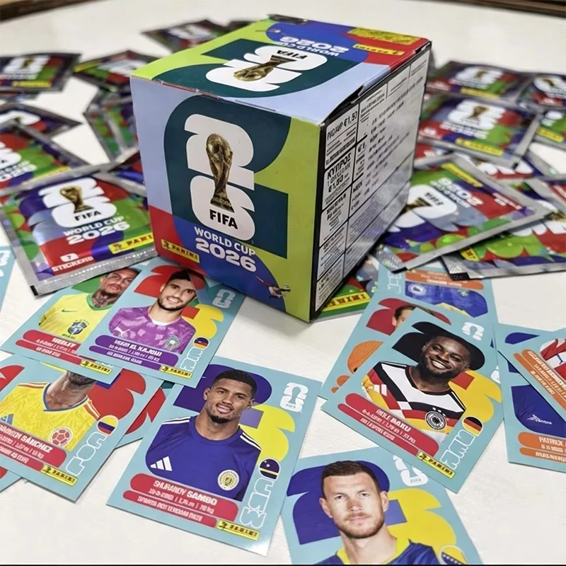 In Stock FIFA World Cup 2026 Panini Sticker Collection Football Souvenir Premium Edition Football Cards Ideas Gifts