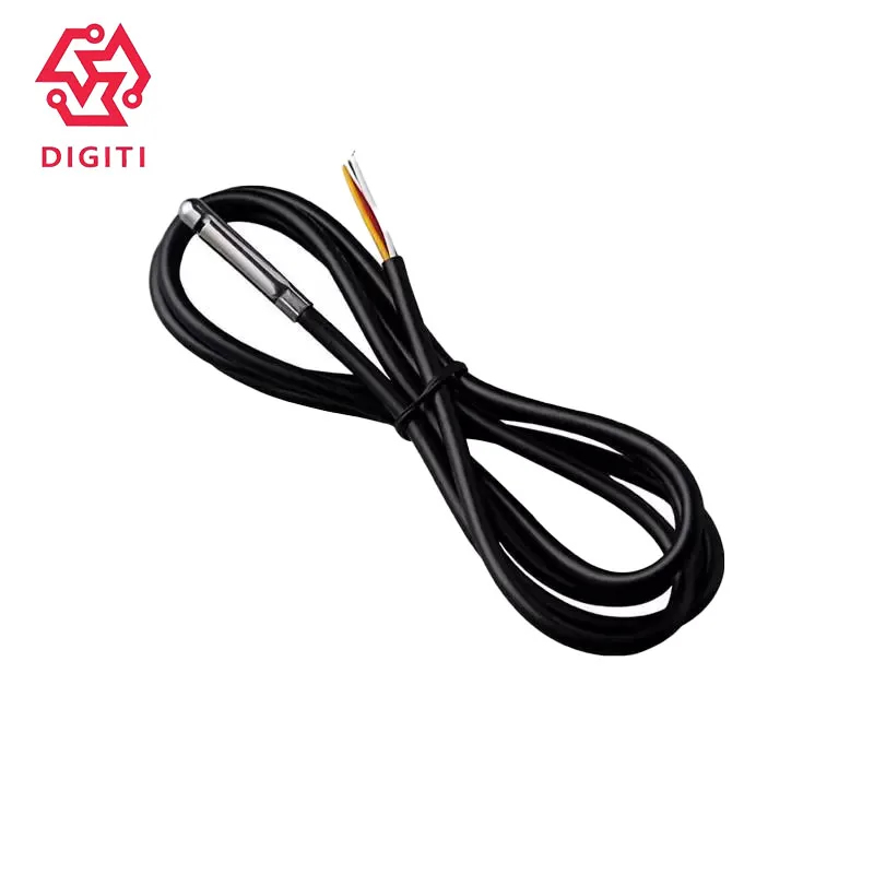 SHT20 SHT30 SHT40 Датчик температуры и влажности Водонепроницаемый модуль IIC из нержавеющей стали Цифровой датчик I2C 1000 мм 2000 мм 3000 м