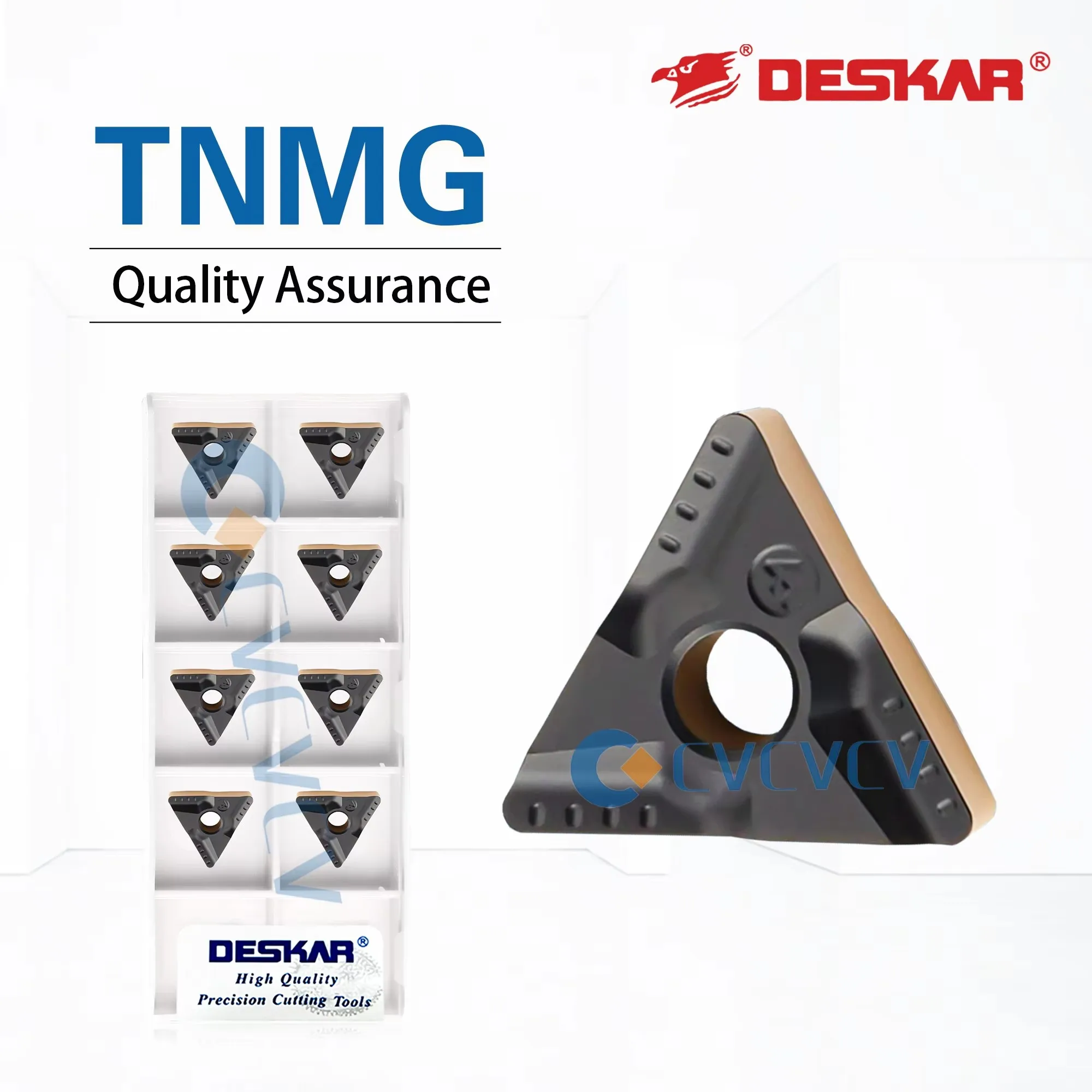 TNMG160404 TNMG160408R-VF L-VF LF9218 DESKAR 100% Original Numerical Control Lathe Use For Processing Steel Parts Turning Tools