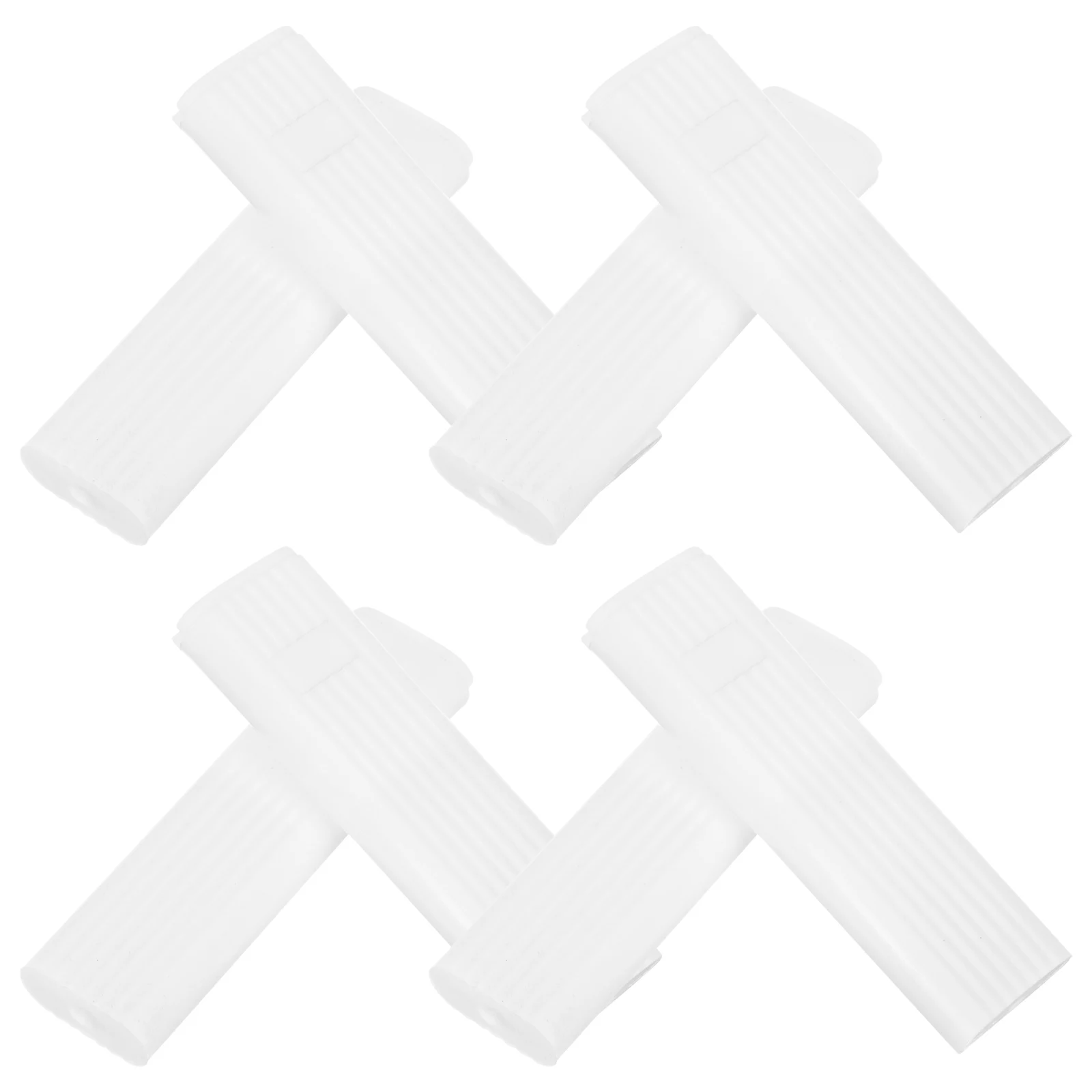

8pcs Curtain Accessories Vertical Blinds Adjustable Wand Handles White POM Smooth Operation Window Decor Hardware