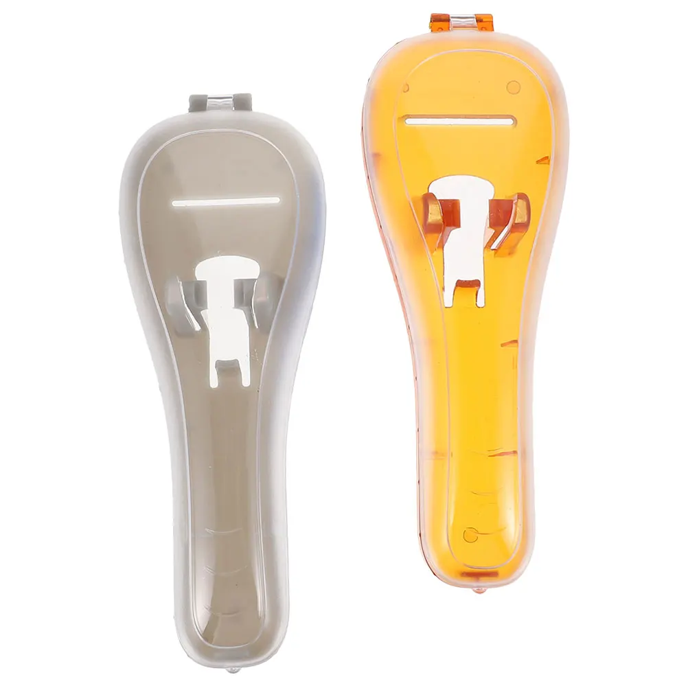 

2pcs Razor Protection Box Hard Shell Electric Shaver Travel Safety Cases Durable Lightweight Portable Compact Hygienic