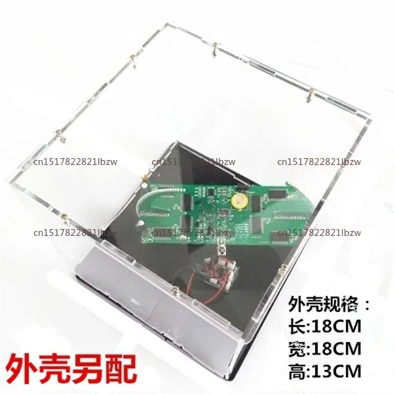 POV Clock Kit with Rotating LED Display Double Spherical, Advertising Screen, Globe, DIY Kit, Parts