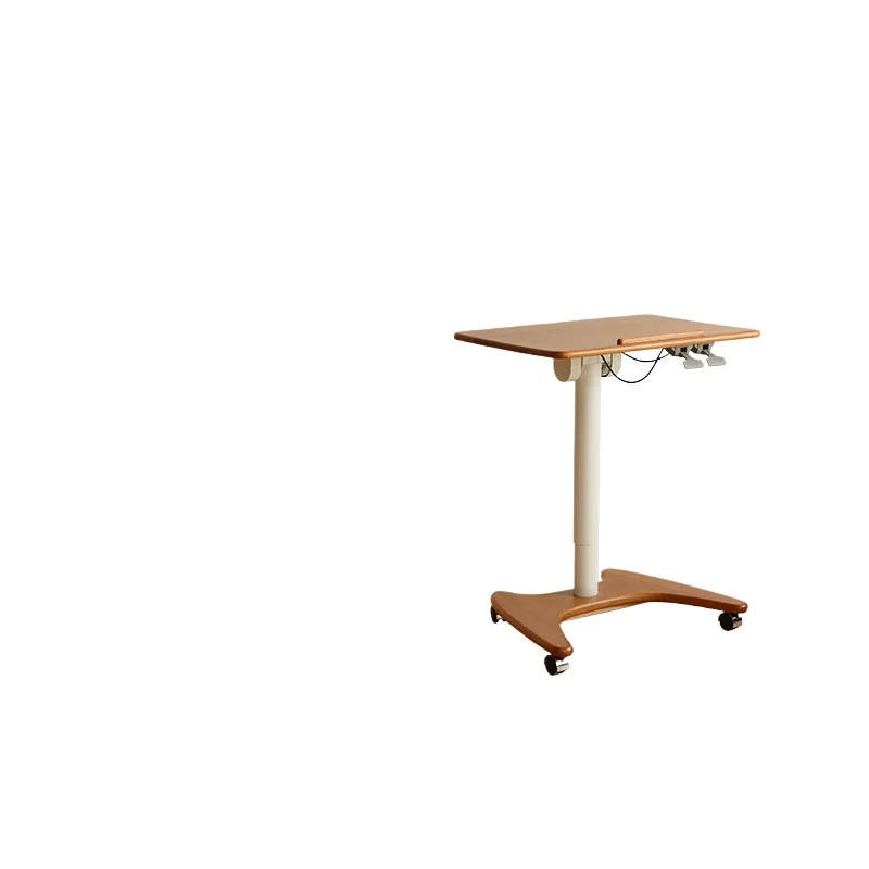 

Retro Lifting Folding Home Solid Wood Learning Desk Bedroom Office Computer Desk