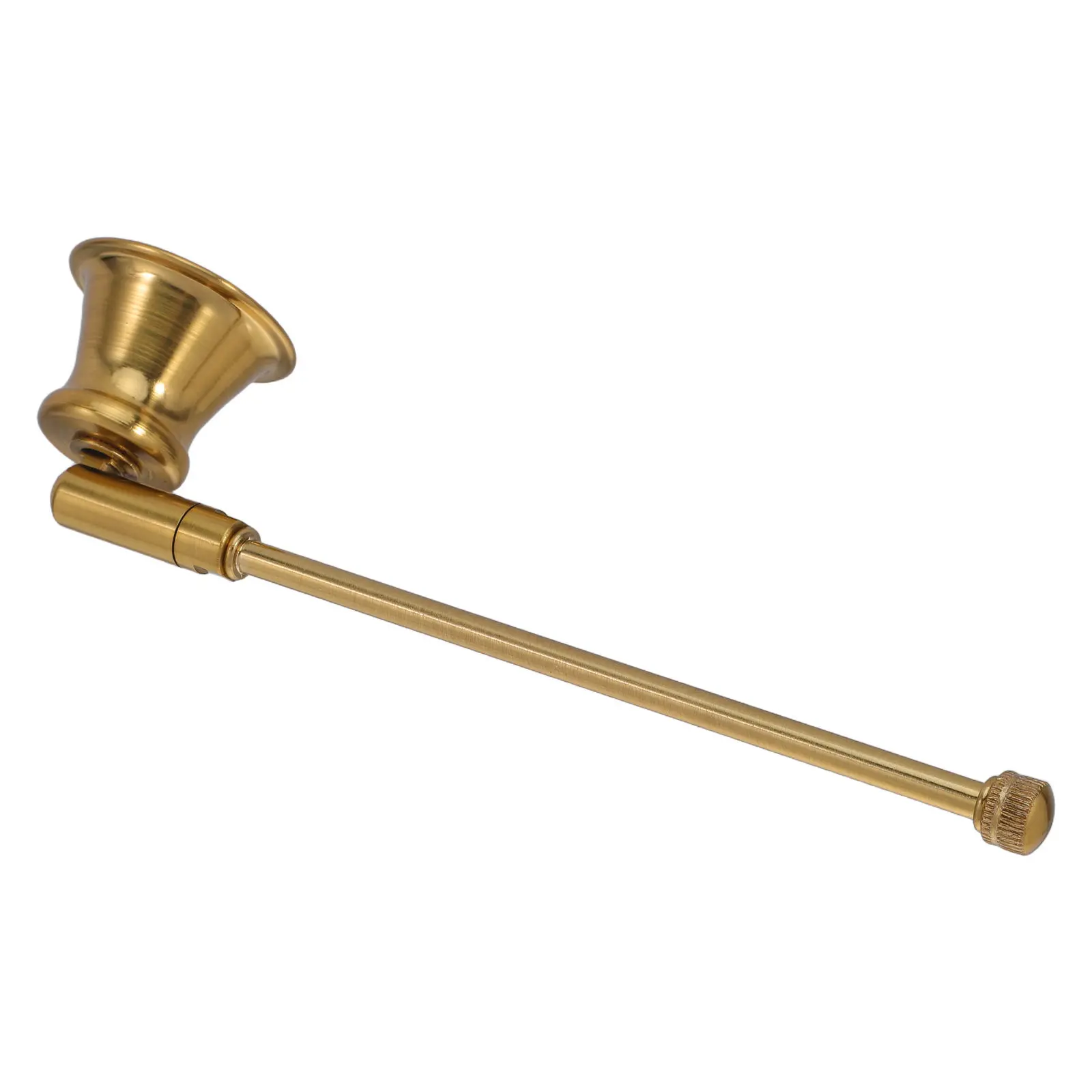 Retro Snuffer Vintage Metal Flame Extinguisher Long Handle Wick Snuffer Elegant Extinguisher Tool