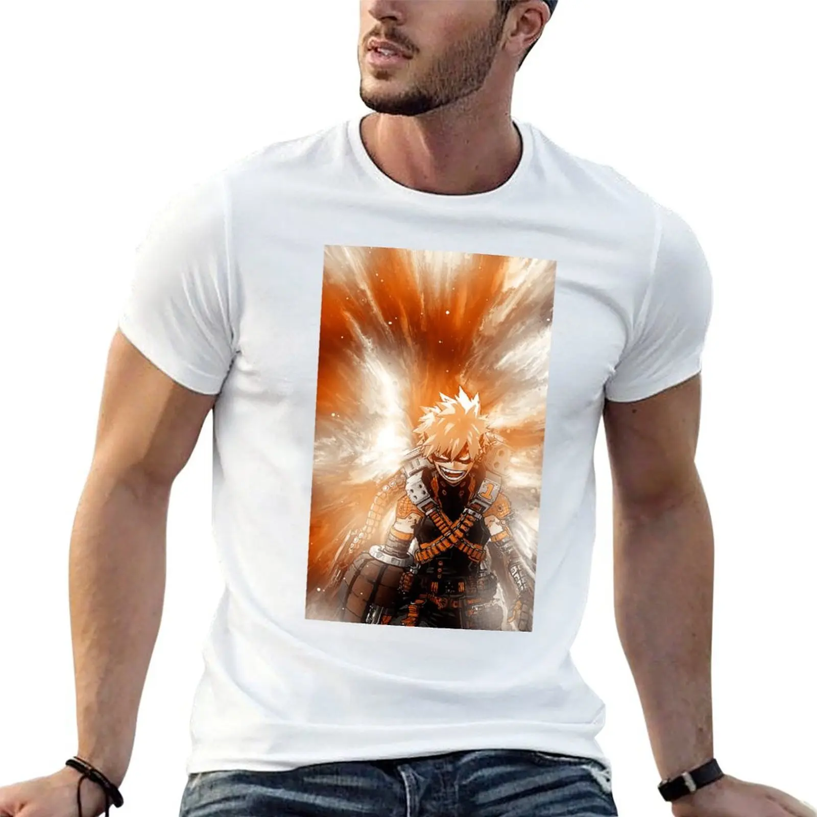 

Bakugo T-Shirt t shirts with prints man t shirts graphic T-Shirt