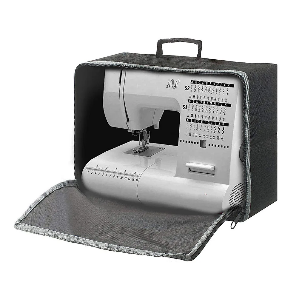 

Sewing Machine Cover Oxford Cloth Handbag Zipper Case Compatible Travel Covers Sewing Accessories Durability Elegant Design