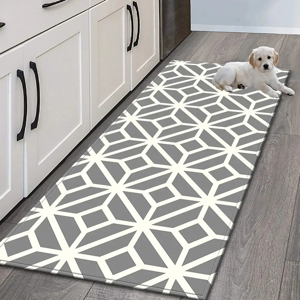 VIKAMA Washable Non-Slip Laundry Room Decoration Mat Entry Door Rug Home Carpet For LivingRoom Bedroom Kitchen Corridor