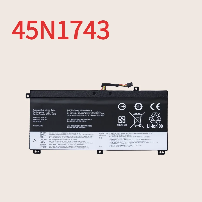

45N1743 Аккумулятор для ноутбука Lenovo ThinkPad T550 T550s T560 W550 W550s P50S SB10K12721 45N1740/45N1742/45N1741 Внутренние аккумуляторы