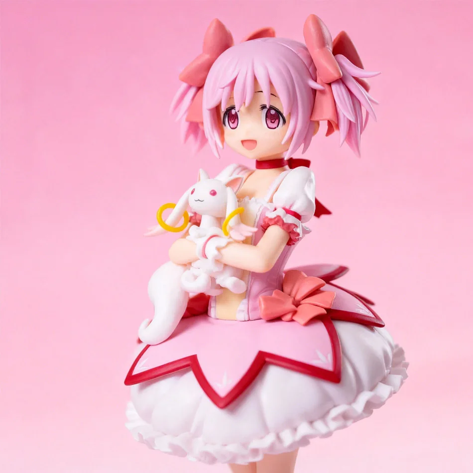 Auf Lager Magical Girl Anime Movie Merch |   Kaname Madoka Standing/Sitting Cute Collectible Series Figur |   Fan-Kollektion