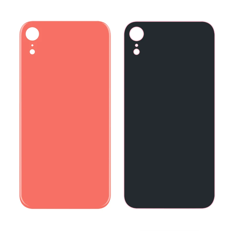 For iPhone XR AAA Lot Big Lens Back Glass Original Material Colorful EU/AU Back Housing Removal Replacement Repair Tools Parts