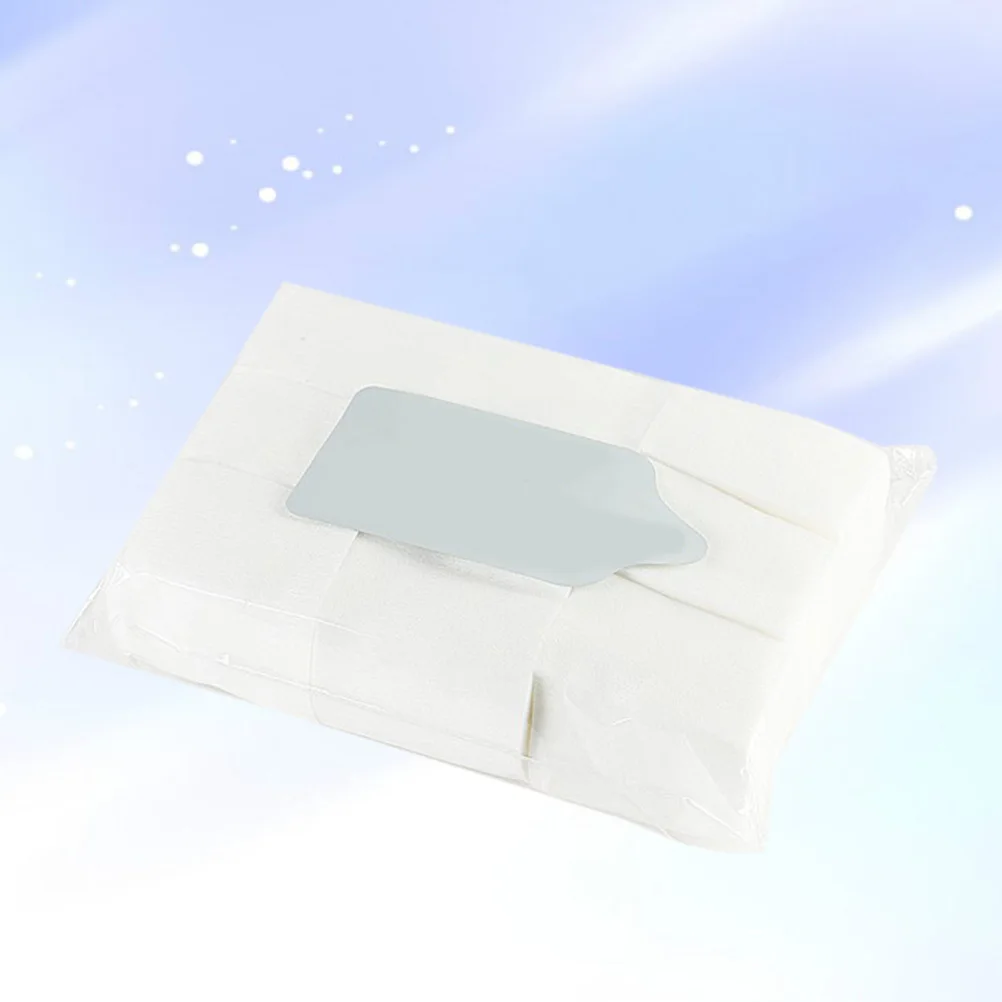 700 pz Lint Free Nail Polish Remover Pad Morbido Forte Assorbente Usa E Getta Sanitario per Manicure Pedicure Gel Nail Polish