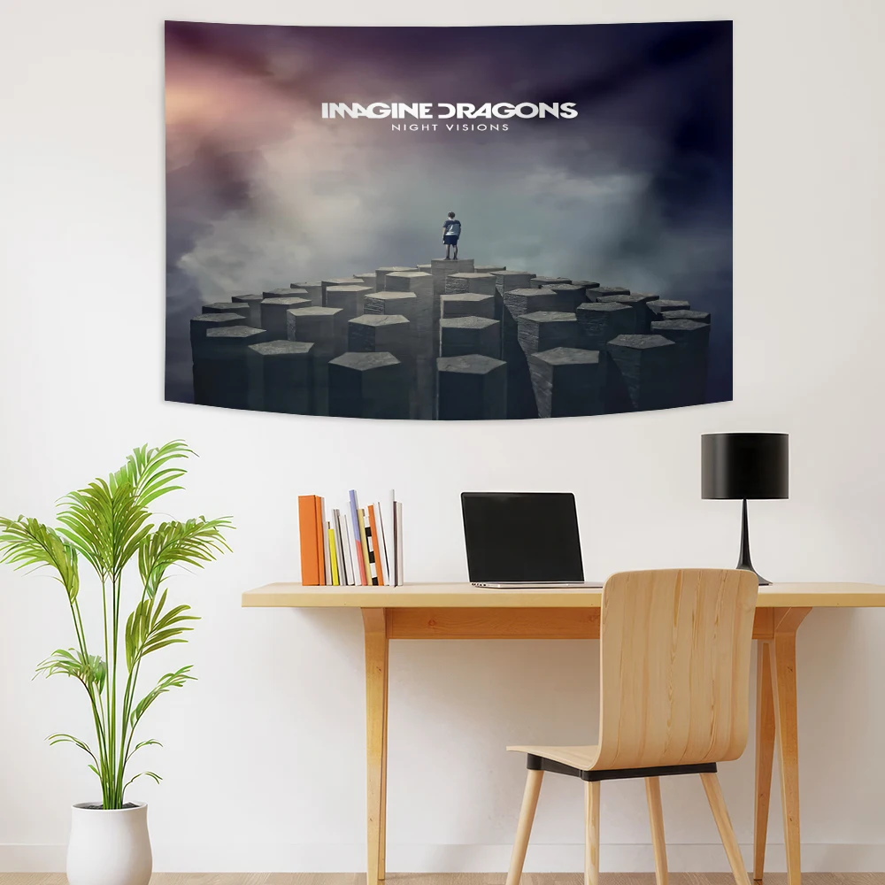 Ночное-видение-альбом-гобелен-светящиеся-глаза-и-туманность-темная-академия-художественный-настенный-фон-тканевые-баннеры