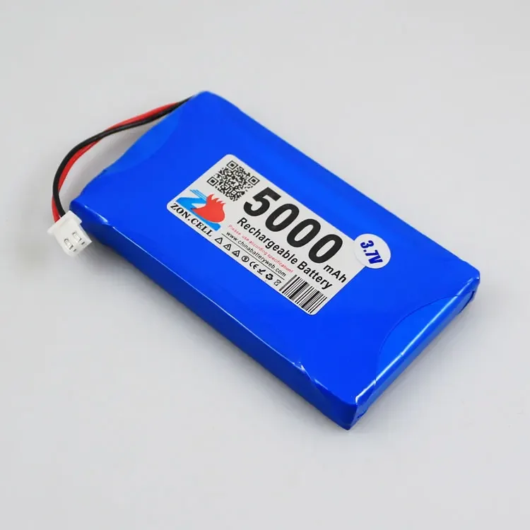 充電式リチウムイオン電池,ポリマー電池,非常用電源,LEDランプ,5000mah,556592, 3.7v,出荷