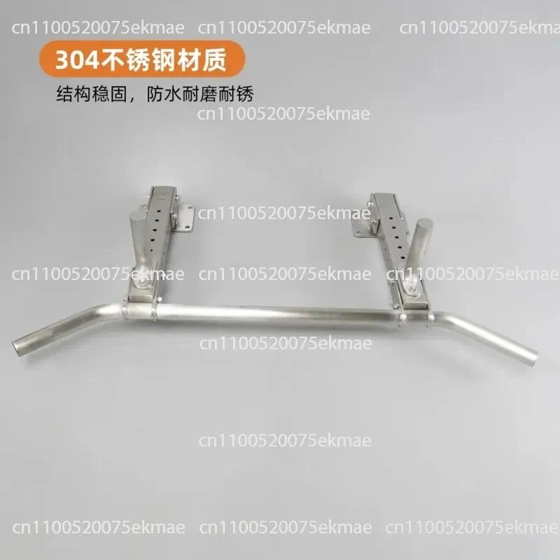 304 Stainless Steel Pull-up Horizontal Bar Household Indoor Beam Wall Punching Swing Fitness Equipment