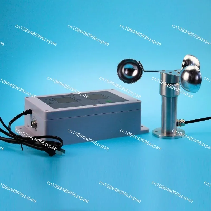 1pc The Tower Crane  [Special] Anemometer Temperature Wind Anemometer Weather Construction Body Cup Anemometer