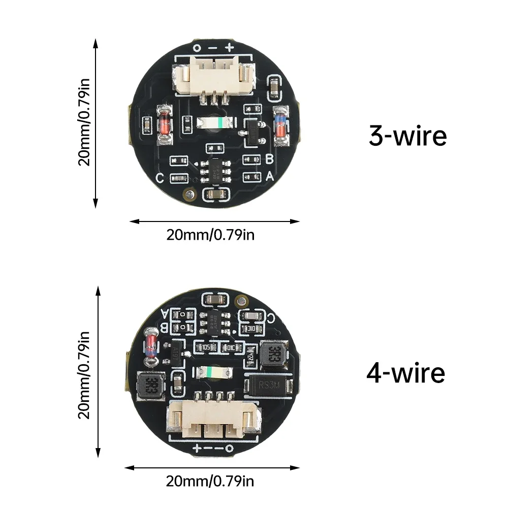 DC 3V-30V Touch Type Single Key Bistable Switch Self-locking or Jog Mode for LED Light Strips