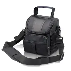 Fosoto DSLR Camera Bag Waterproof Case Shoulder Bag for Canon EOS 4000D 2000D 750D M2 Nikon P600 D3300 Sony RX10M3 Olympus