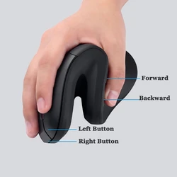 Right Hand Vertical Mouse Ergonomic Gaming Mouse USB Optical Wrist Healthy Mice Mause For PC