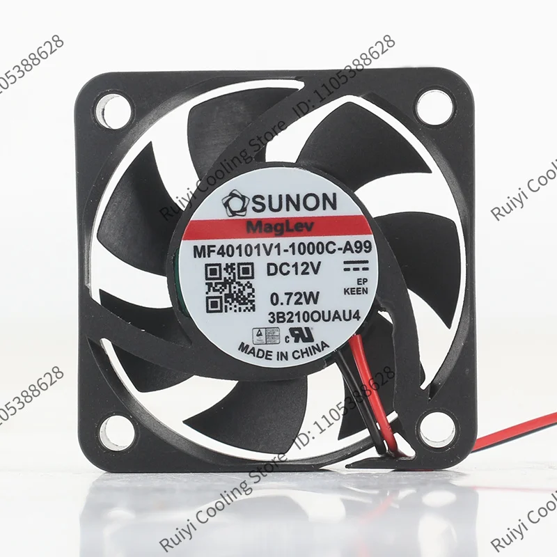 MF40101V1 - 1000C - A99 SUNON 4010 12V 0.72W Silent Cooling Fan