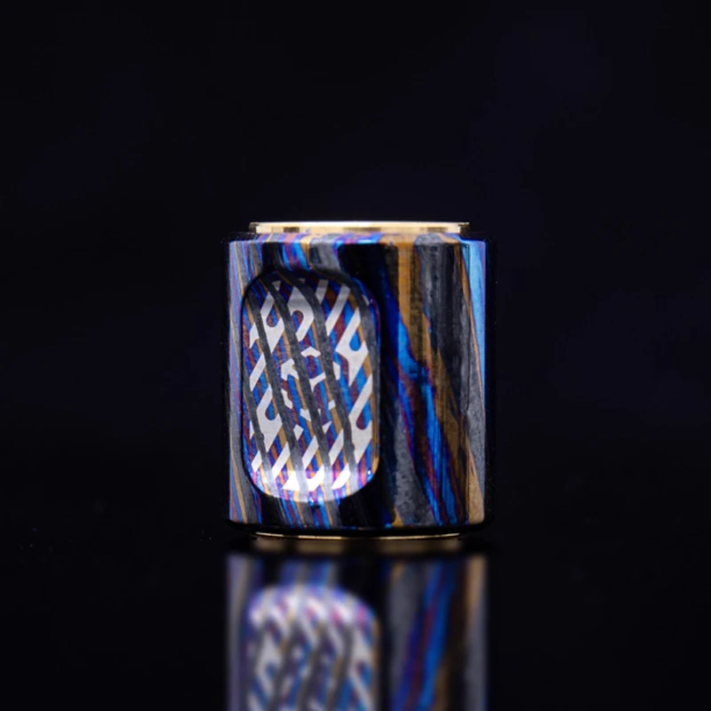 JUZHEdc ナイフビーズ フィジェット EDC アクセサリー スライダー フィ