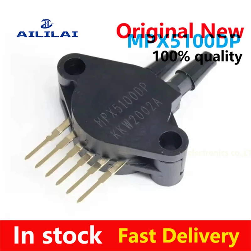 MPX5100DP/AP/GP Pressure Sensor 100kpa SIP-6 5V New original analog output