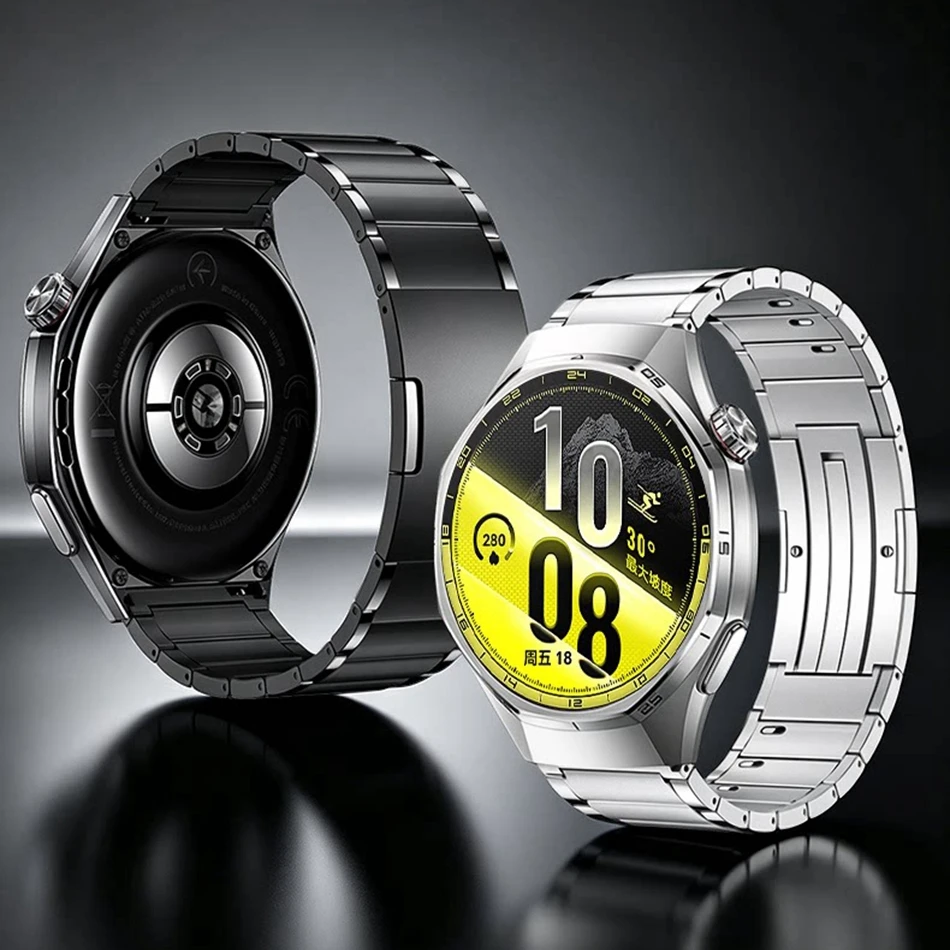 Całkowicie tytanowy pasek do Samsung Galaxy Watch 9 8 Ultra 2 2026 47mm Classic 40/44/46mm Huawei Watch GT 7/6/5 Pro Lekkie paski — zdjęcie produktu 6